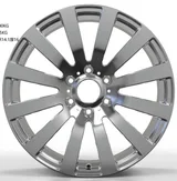 WD0370 alloy wheel – Polished + Brushed Rim, photo 2