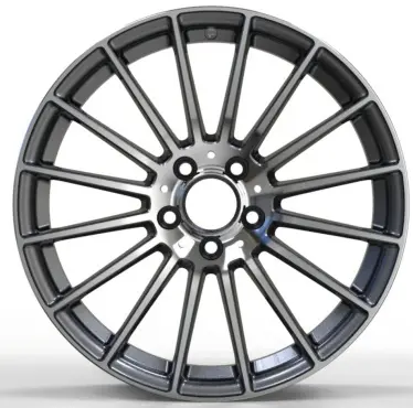 WD0372 alloy wheel rim – Gunmetal Machined Face