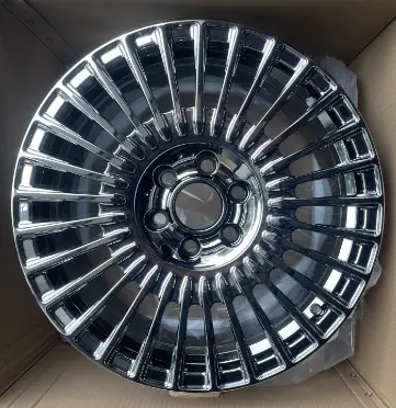 WD0382 alloy wheel rim – White Chrome Plating