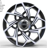 WD0389 alloy wheel – Gloss Black Machined Face, photo 2