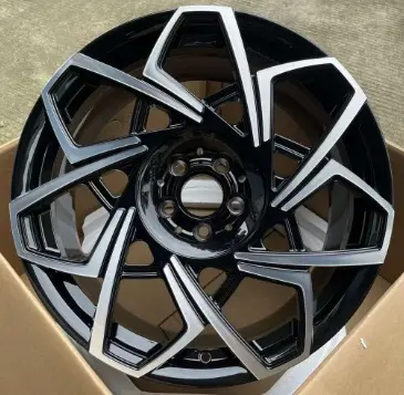WD0389 alloy wheel rim – Gloss Black Machined Face