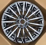 WD0390 alloy wheel – Black Chrome Plating, photo 2