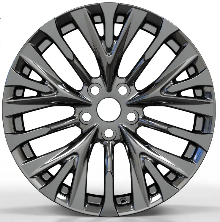 WD0399 alloy wheel rim – Gloss Black Machined Face