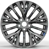 WD0399 alloy wheel – Black Chrome Plating, photo 1