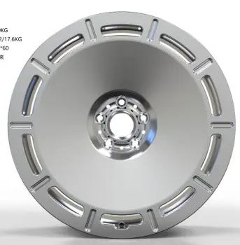 WD0400 alloy wheel rim – Polished + Brushed Rim