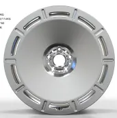 WD0400 alloy wheel rim – Polished
