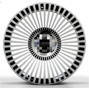 WD0401 alloy wheel rim – Gloss Black Machined Face