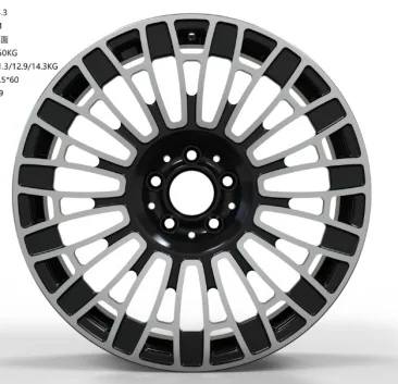 WD0403 alloy wheel rim – Gloss Black Machined Face