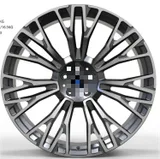 WD0404 alloy wheel – Gunmetal Machined Face, photo 2