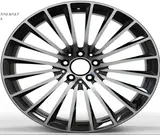 WD0408 alloy wheel – Gloss Black Machined Face, photo 2
