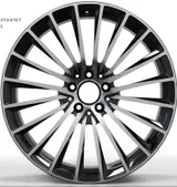 WD0408 alloy wheel – Gloss Black Machined Face, photo 1