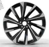 WD0411 alloy wheel – Gloss Black Machined Face, photo 1
