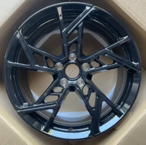 WD0417 alloy wheel rim – Gloss Black (Full Paint)