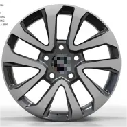 WD0419 alloy wheel rim – Gunmetal Machined Face