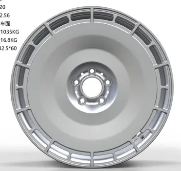 WD0421 alloy wheel rim – Gloss Black (Full Paint)
