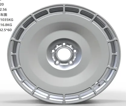 WD0421 alloy wheel rim – Silver Machined Face