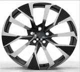 WD0430 alloy wheel – Gloss Black Machined Face, photo 2