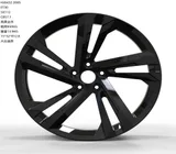 WD0432 alloy wheel – Gloss Black (Full Paint), photo 1
