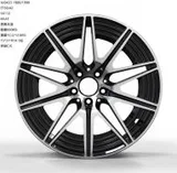 WD0433 alloy wheel – Gloss Black Machined Face, photo 2