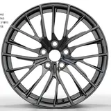 WD0434 alloy wheel – Black Chrome Plating, photo 1