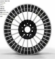 WD0436 alloy wheel rim – Gloss Black Machined Face