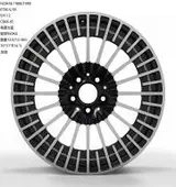 WD0436 alloy wheel – Gloss Black Machined Face, photo 1