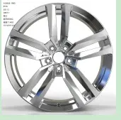 WD0445 alloy wheel rim – Polished + Brushed Rim