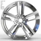 WD0445 alloy wheel – Polished, photo 1