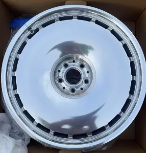 WD0458 alloy wheel rim – Polished + Brushed Rim
