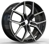 WD0462 alloy wheel – Gloss Black + Polished, photo 2