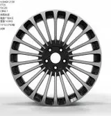 WD0464 alloy wheel, photo 2