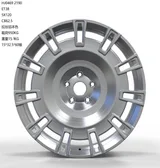 WD0469 alloy wheel – Brushed Aluminium, photo 1