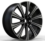 WD0473 alloy wheel – Matte Black Machined Face, photo 2
