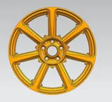 WD0475 alloy wheel, photo 2