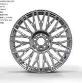 WD0482 alloy wheel – Polished + Brushed Rim, photo 2