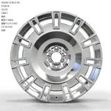 WD0485 alloy wheel – Polished, photo 1