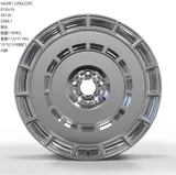 WD0487 alloy wheel – Brushed Aluminium (Natural), photo 1