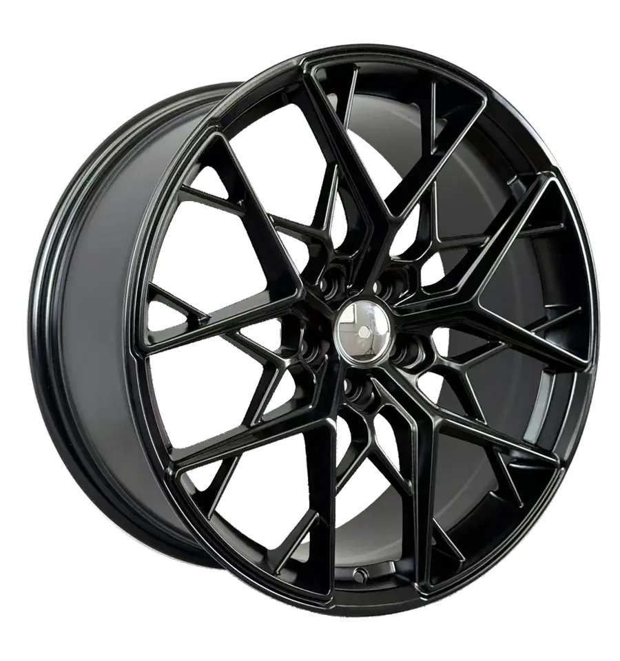WD049 alloy wheel rim – Matte Black (Full Paint)