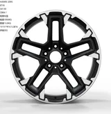 WD0493 alloy wheel – Matte Black Machined Face, photo 1