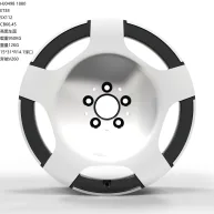WD0498 alloy wheel rim – Gloss Black Machined Face
