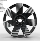 WD0500 alloy wheel – Gloss Black Machined Face, photo 3