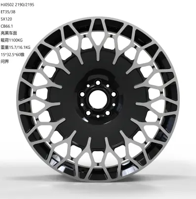 WD0502 alloy wheel rim – Gloss Black Machined Face