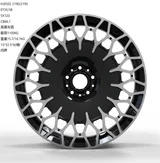 WD0502 alloy wheel – Gloss Black Machined Face, photo 1