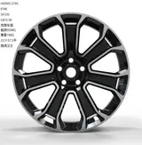WD0503 alloy wheel – Gloss Black Machined Face, photo 2