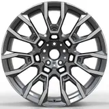 WD0506 alloy wheel – Gunmetal Machined Face, photo 2