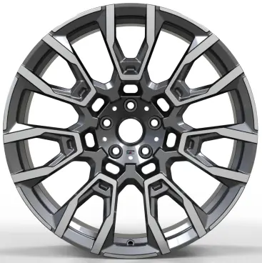 WD0506 alloy wheel rim – Gunmetal Machined Face