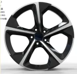 WD0519 alloy wheel rim – Gloss Black Machined Face
