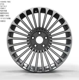 WD0521 alloy wheel – Gunmetal Machined Face, photo 2