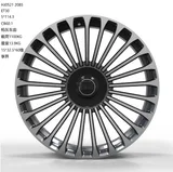 WD0521 alloy wheel – Gunmetal Machined Face, photo 1