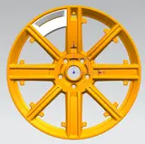 WD0522 alloy wheel, photo 2